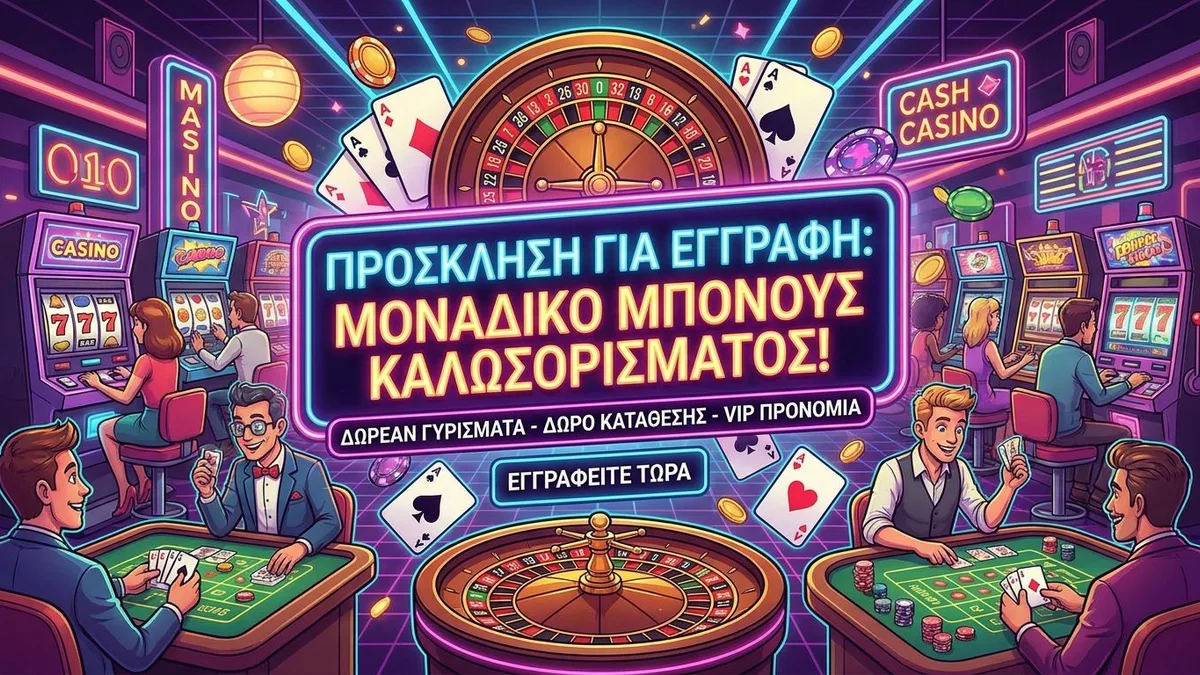 Εγγραφή με μπόνους